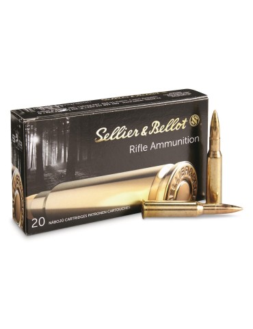 S & B c.223REM 55GR. 20 RDS FMJ M193