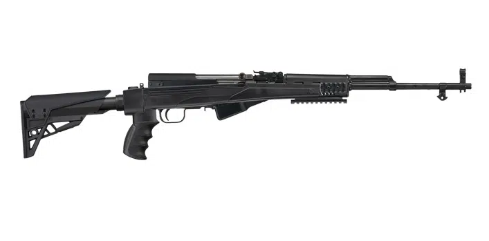 SKS RIFLE 7.62X39 W/ATI STOCK INSTALLED – BLACK