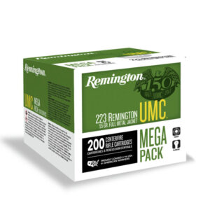 UMC 223 REM 55GR FMJ 200 RND MEGA PACK