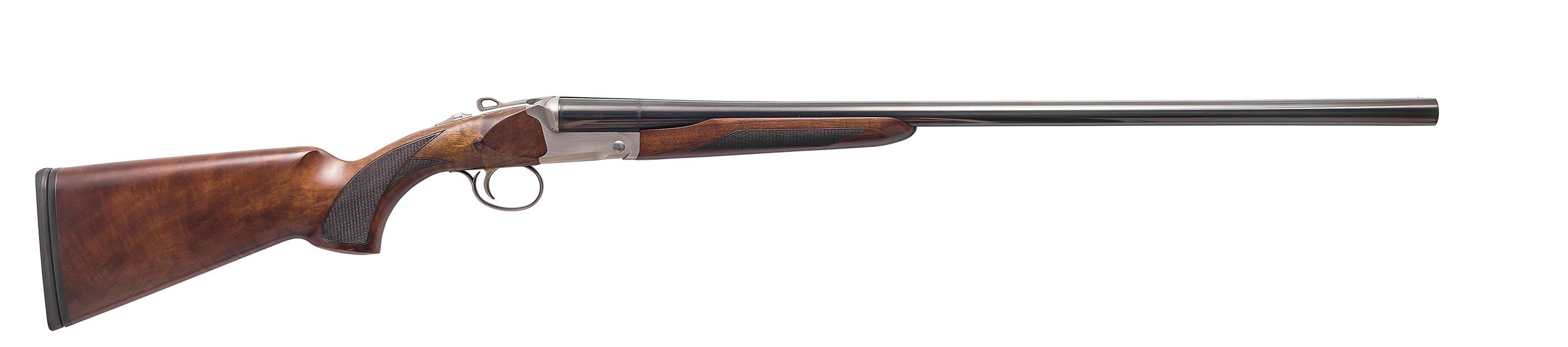CHURCHILL 512 S/S 12GA 3” 28” BARREL CONCAVE RIB WALNUT