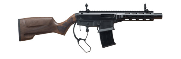 EGE ARMS LEVAR12S LEVER ACTION 10.6″ BLACK WALNUT Shotgun - Image 3