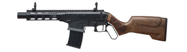 EGE ARMS LEVAR12S LEVER ACTION 10.6″ BLACK WALNUT Shotgun - Image 4