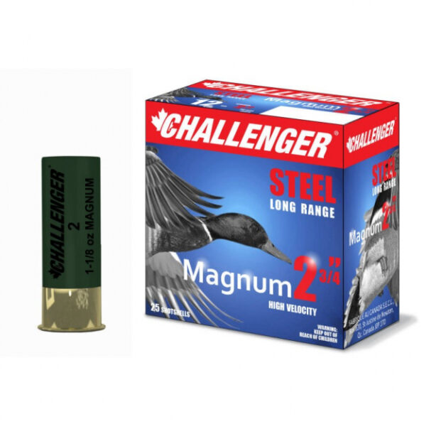 12 GA 2.75" MAG #3 STEEL 1.1/8OZ