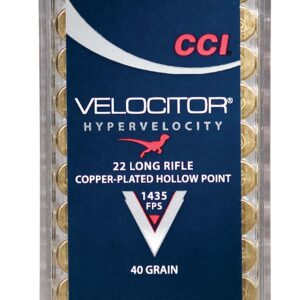 CCI c.22LR 40GR. Velocitor 1435 Fps, Brick of 500