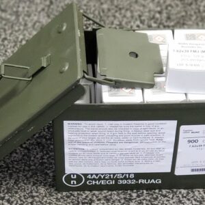 RUAG 7.62X39 124GR FMJ 900 ROUND CAN