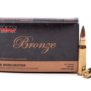 PMC Bronze 308 Win 147 Gr FMJ-BT Case of 500