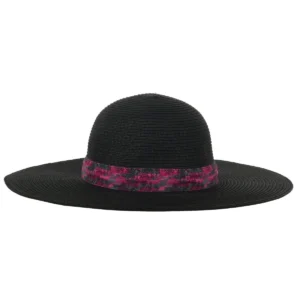Straw Hat Black