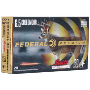 6.5 CREEDMOOR 130GR SWIFT SCIROCCO