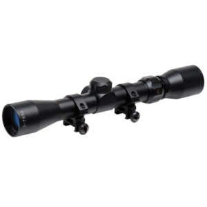 TRUSHOT™ RIFLE SCOPE 3-9X32 / DUPLEX RETICLE / 3/8" RINGS / BLACK