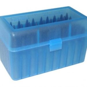 SMALL RIFLE FLIPTOP 50RD CLR-BLUE