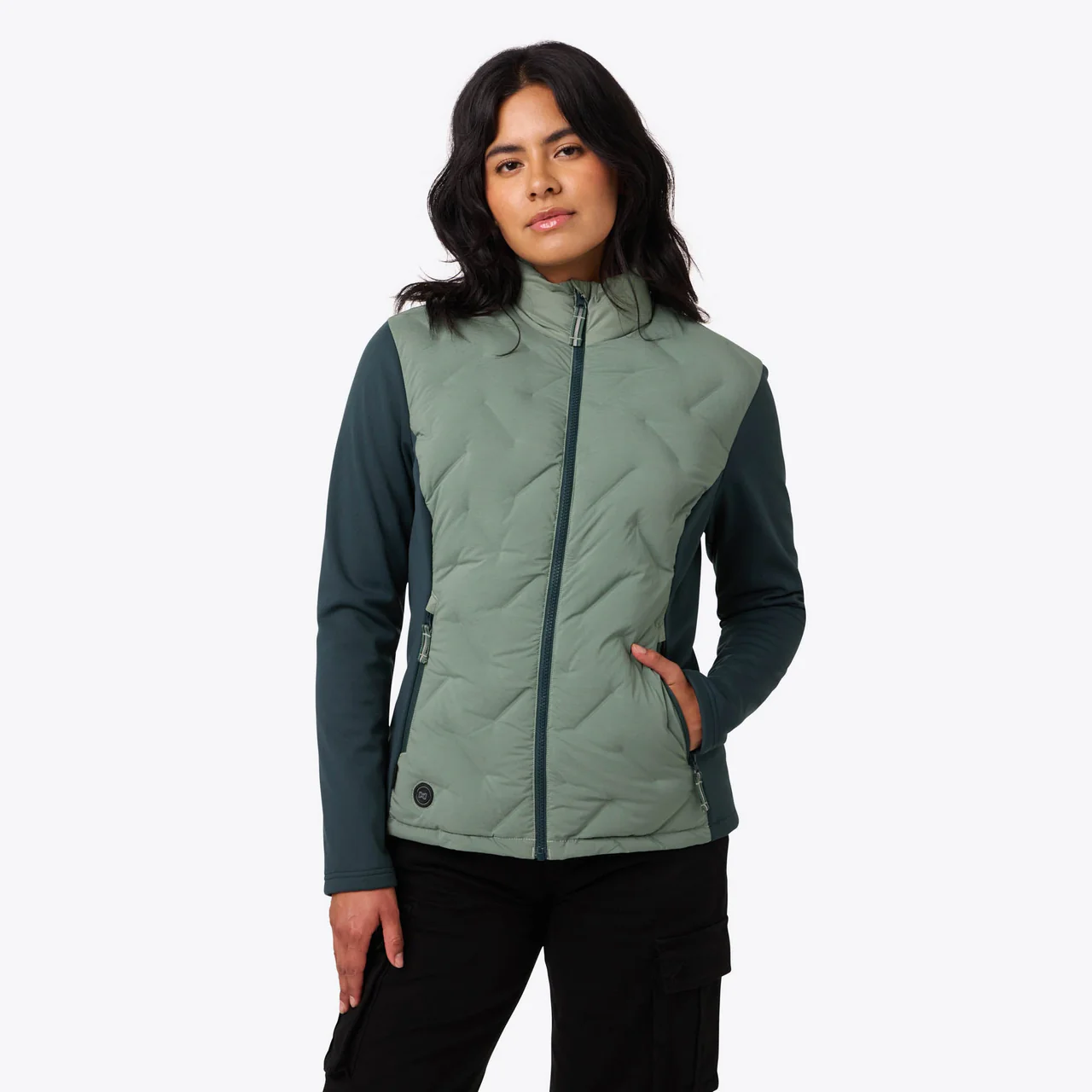 Aria Hybrid Jacket | Women's | Sage/Olive