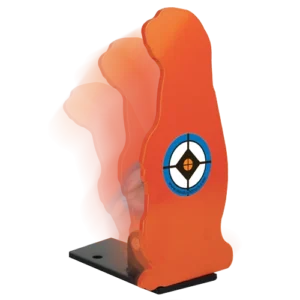 PRAIRIE POPPER SPRING LOADED RESETTING .22 CAL STEEL TARGET