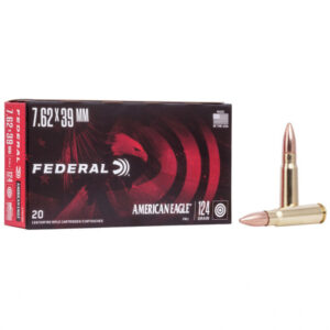 FEDERAL AE 7.62 X 39 124GR FMJ