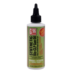 G96 SYNTHETIC BIO-CLP GUN OIL 4 OZ.