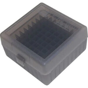 FLIPTOP 100RD MEDIUM RIFLE AMMO CASE CLR SMOKE