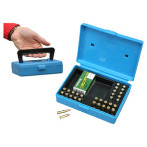 SMALL BORE 130RD 22RF CASE BLUE