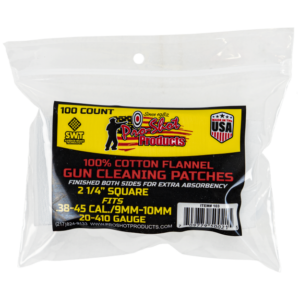 38-45 CAL/20-410 GA. 100CT SHOPLINE PATCHES
