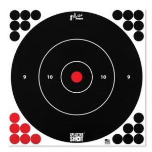 SPLATTER SHOT 12" WHITE TARGET 5/PKG