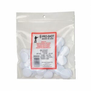 22-270 CAL 1" ROUND PATCHES 300/PKG