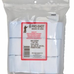 7MM-38 CAL 1.3/4" SQ BULK PATCHES 500CT