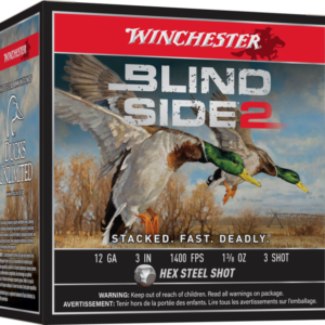 BLIND SIDE 2 12GA 3" 1 3/8OZ #3 STEEL SHOT
