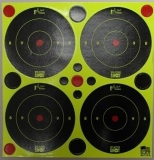 3" GREEN SPLATTERSHOT BULLS EYE W/PASTERS