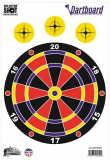 SPLATTER SHOT GAME SERIES DARTBOARD 8PK