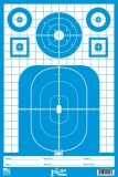 TACTICAL PRECISION TARGET BLUE 8/PKG