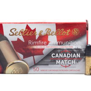 S & B c.22 LR ”Canadian Match” STANDARD VELOCITY TARGET