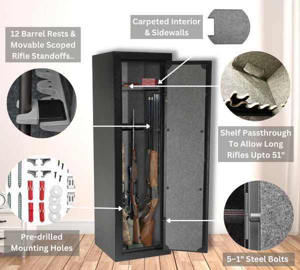 REDFIELD 12 GUN SAFE - Image 3