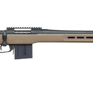 MOSSBERG PATRIOT LONG RANGE 308 WIN FDE TACTICAL STOCK/MATTE BLUE 24"