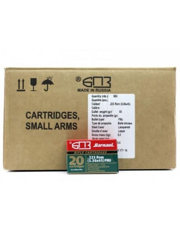 BARNAUL .223 REM 62GR SP - Image 2