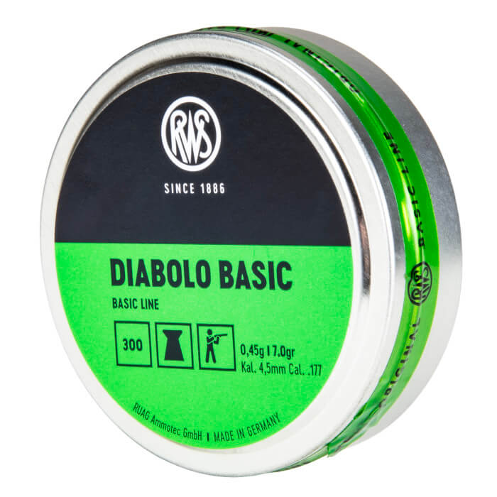 RWS DIABOLO .177 AIRGUN PELLET 300 COUNT TIN : UMAREX AIRGUNS - Image 2