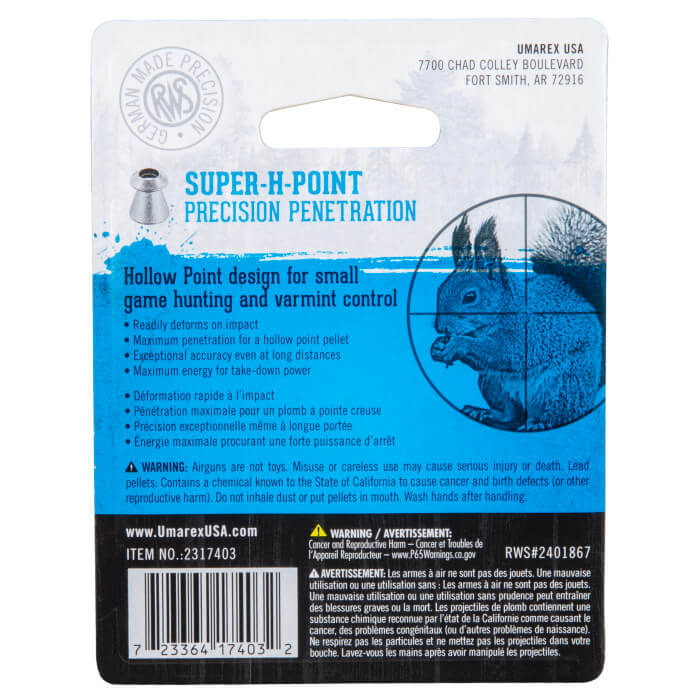 RWS SUPER H POINT .177 300 CT - Image 5
