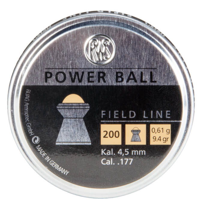 RWS POWER BALL .177 AIRGUN PELLET 200 CT - Image 3