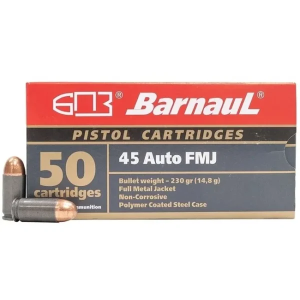 Barnaul .45 Auto 230GR FMJ 50RDS