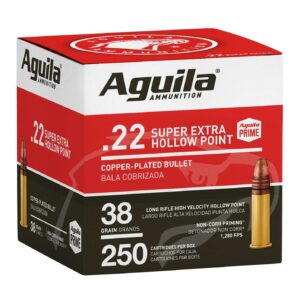 AGUILA .22 LR HV HP 38 GR 250 PACK