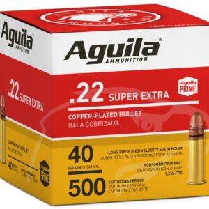 AGUILA .22LR SV SP 40 GR 500 rounds