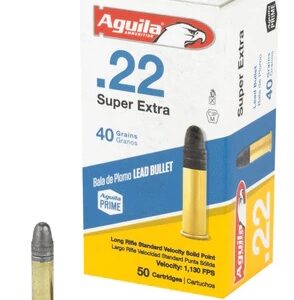 AGUILA .22LR SV SP 40 GR 50 ROUNDS