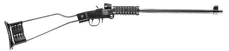 CHIAPPA 22 LR LITTLE BADGER RIFLE 18,5” BLACK