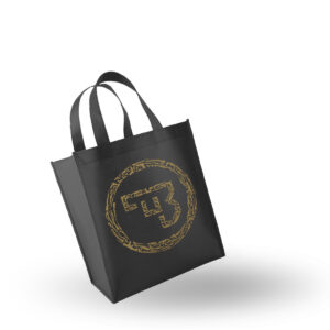 CZ HANDBAG GOLD CZ LOGO