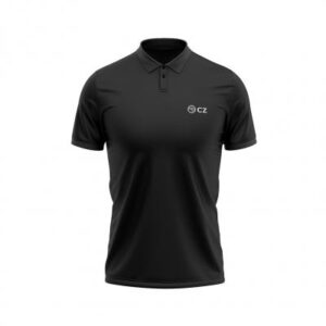 CZ T-SHIRT POLO BLACK CZ LOGO