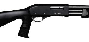 CHURCHILL PUMP 12GA 3” 12” BRL, SYNTHETIC, PISTOL GRIP STOCK