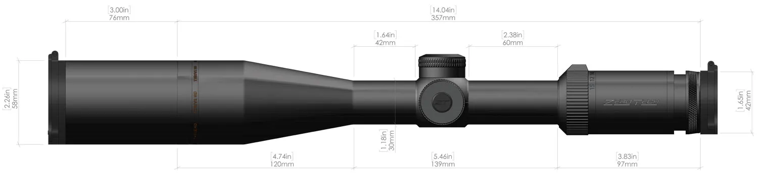 THRIVE HD 2.5-15X50MM PHR II ILLUMINATED RETICLE - Image 4