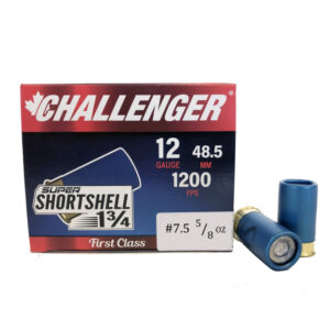 12GA SUPERSHORT SHELL 12GA 13/4" #7.5 SHOT 20/BX