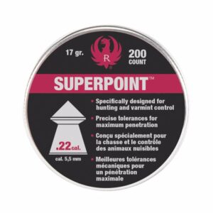 RUGER IMPACT .22 POINTED LEAD PELLET 200 CT