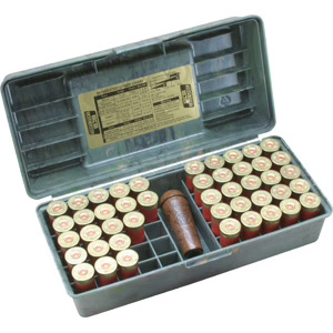 20 GA. 50RD SHOTSHELL CASE W/HANDLE WILD CAMO