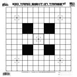 100YD SIGHT-IN TARGET 12PK HEAVY PAPER