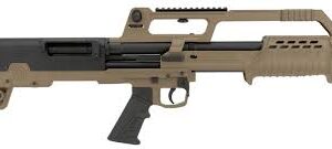 HATSAN Escort BullTac 12 Ga Pump Shotgun – 5+1 18″ FDE